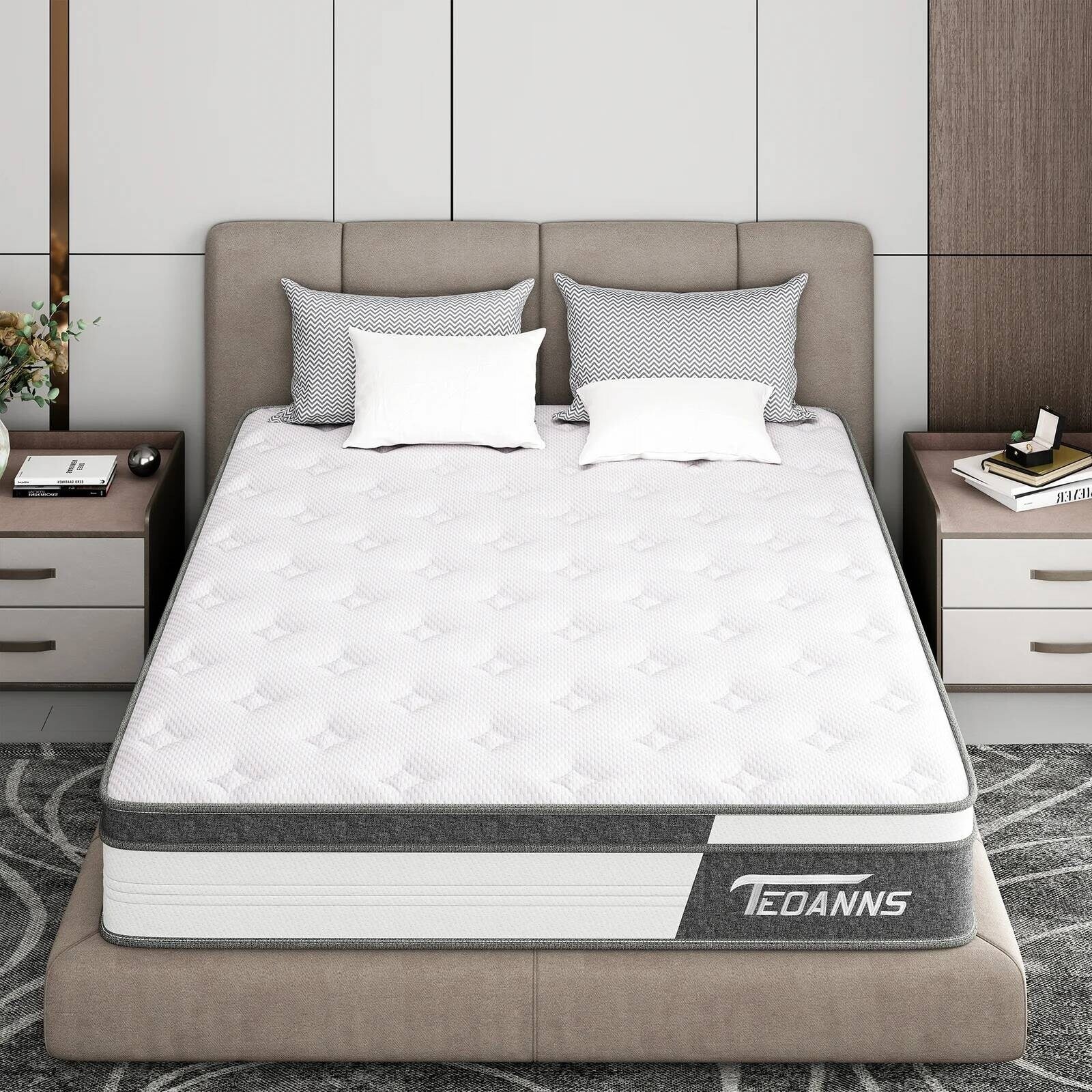 10-inch Memory Foam and Innerspring Hybrid Mattress