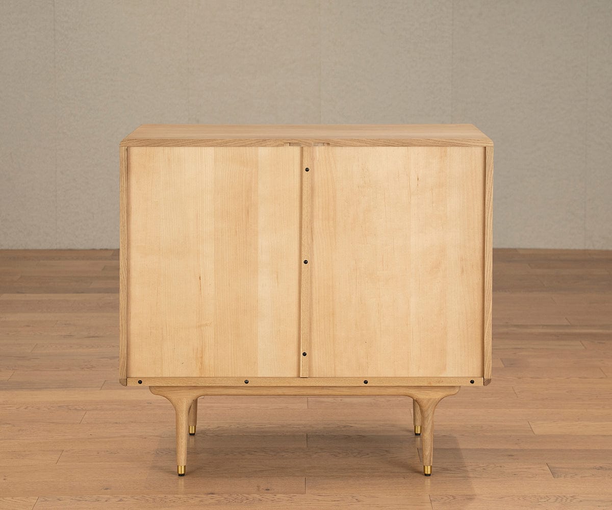 Hendrick Low Cabinet II - White Oak