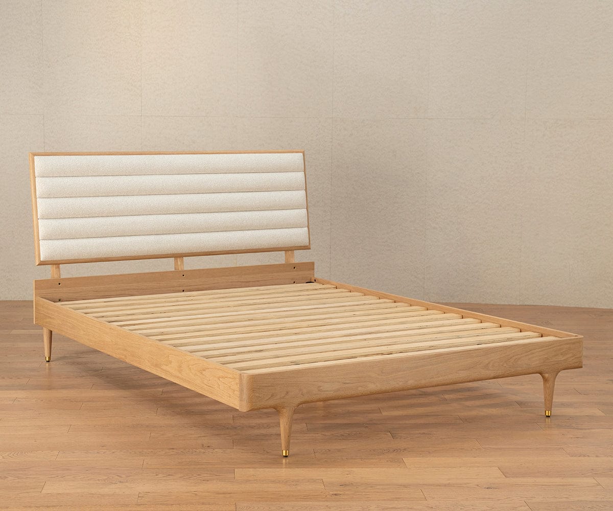 Hendrick Bed II  - White Oak