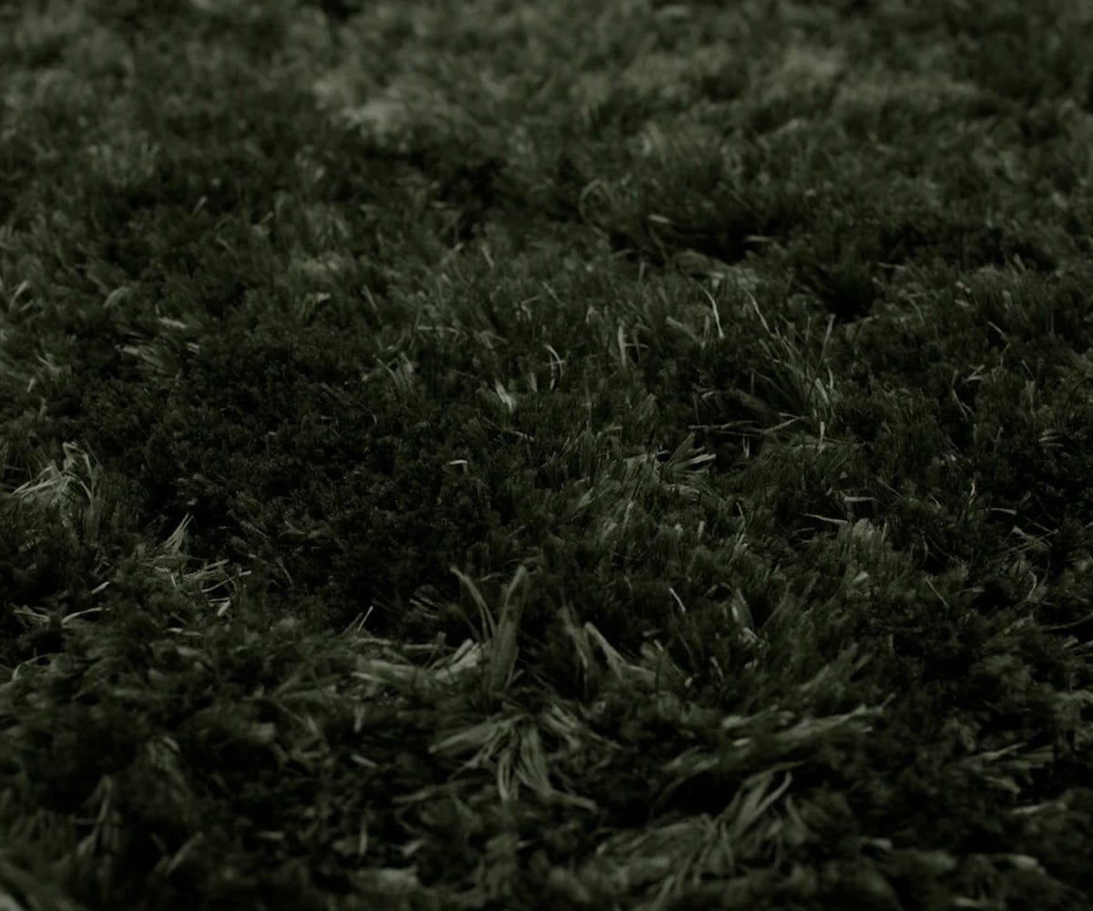 Karastan Billow Shag Rug - Olive