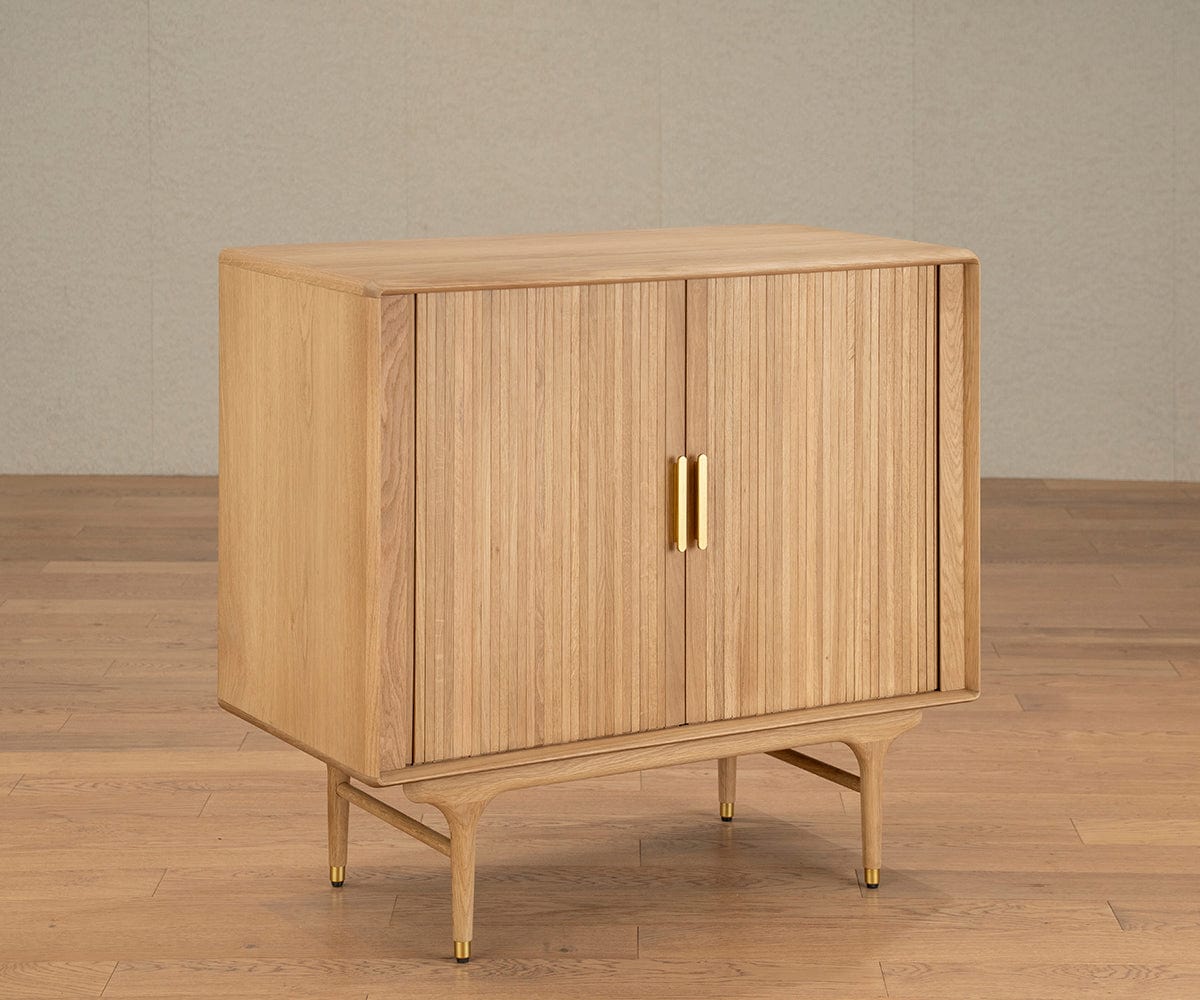Hendrick Low Cabinet II - White Oak
