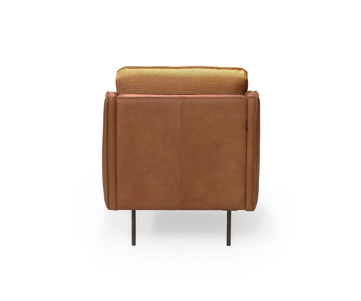 Gino Leather Chair - Cognac