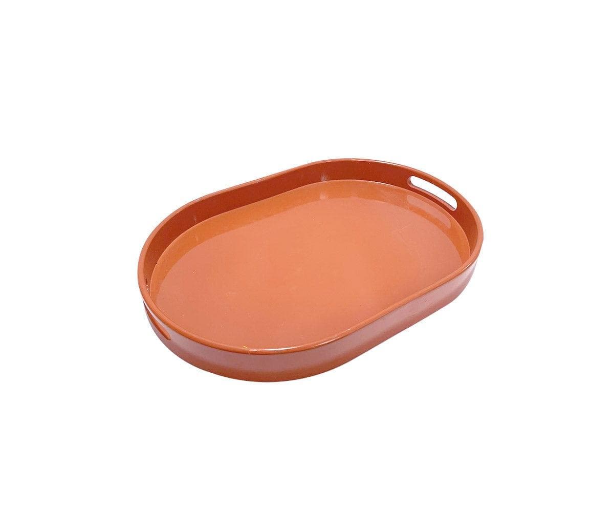 Oval Lacquer Tray