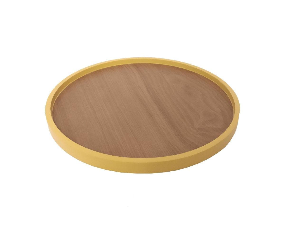 Round Lacquer Trim Tray
