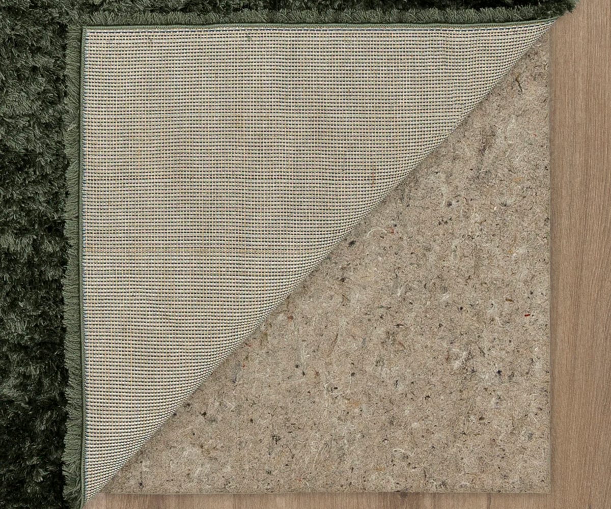 Karastan Billow Shag Rug - Olive