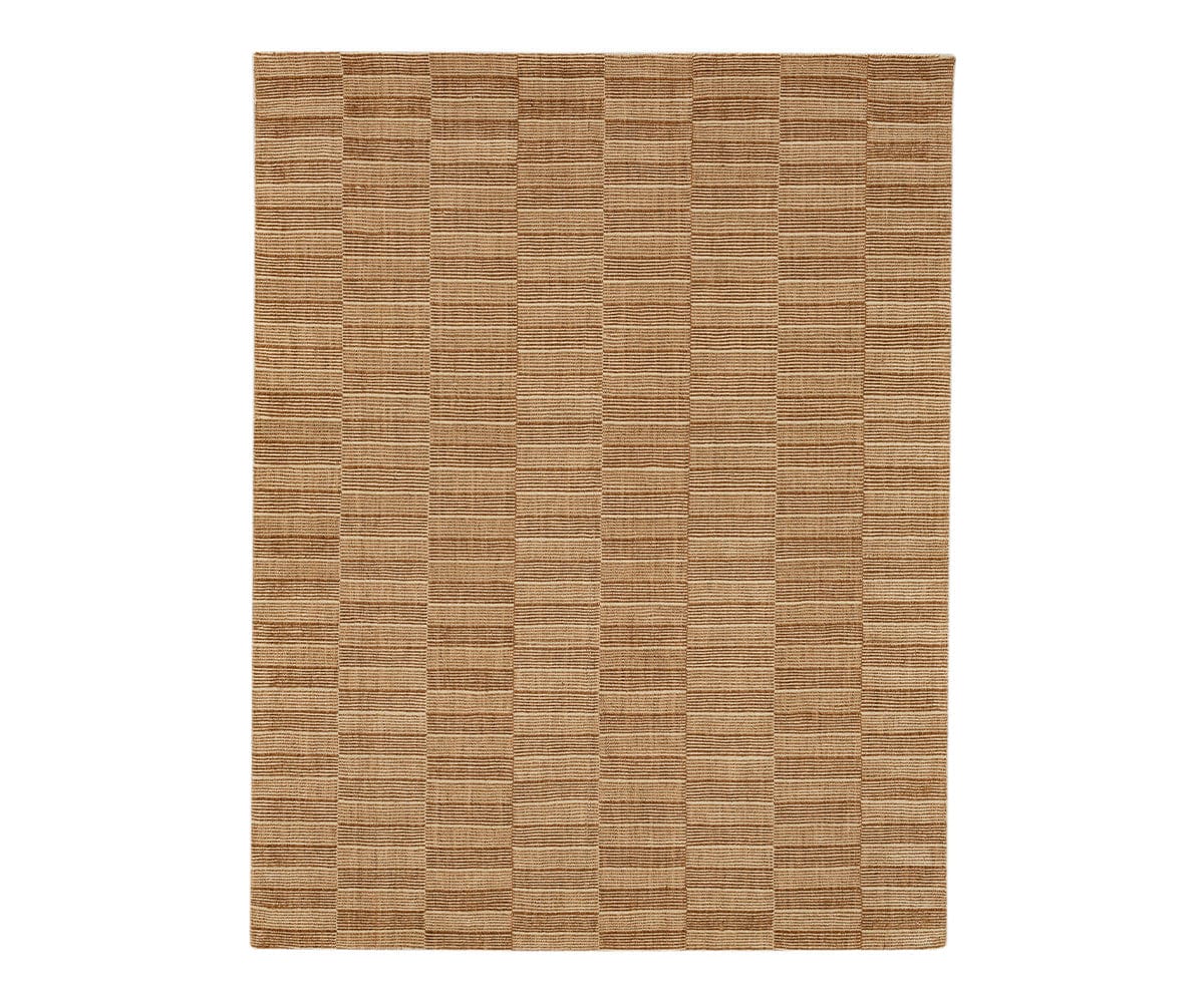 Karastan Broken Stripe Rug - Sienna