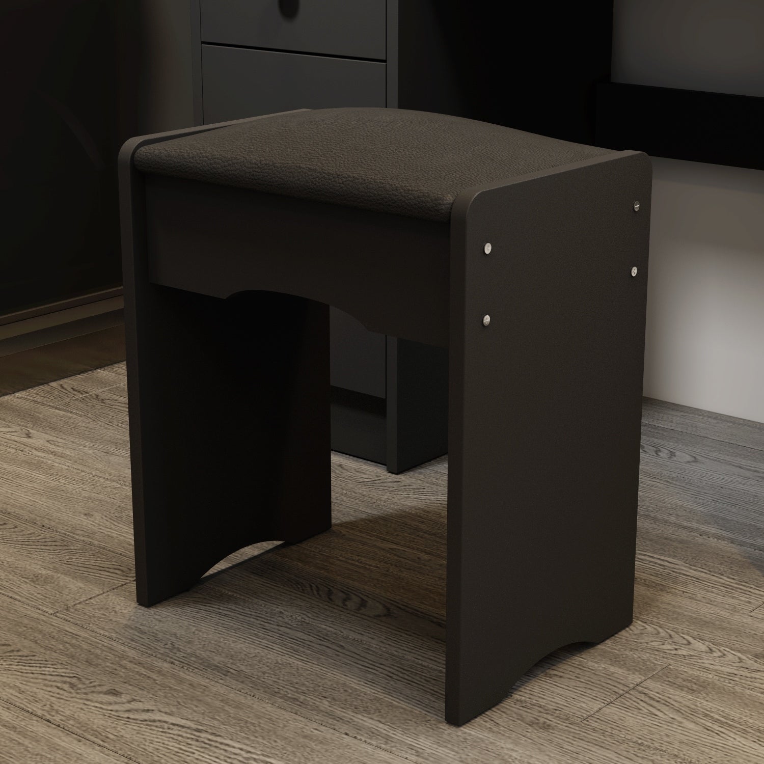 Makeup Vanity Dressing Table Set With Touch Screen Mirror & Stool