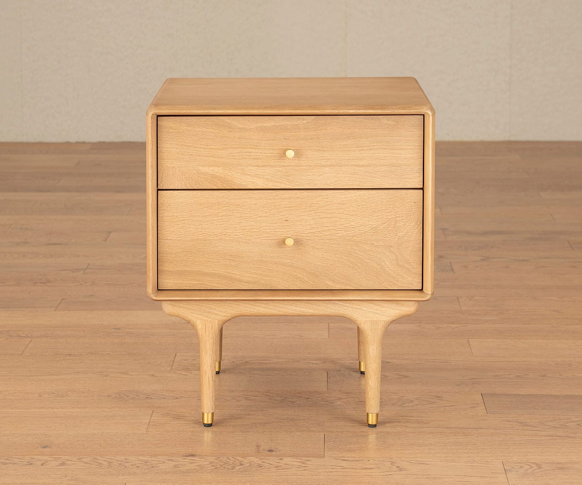Hendrick Nightstand II - White Oak