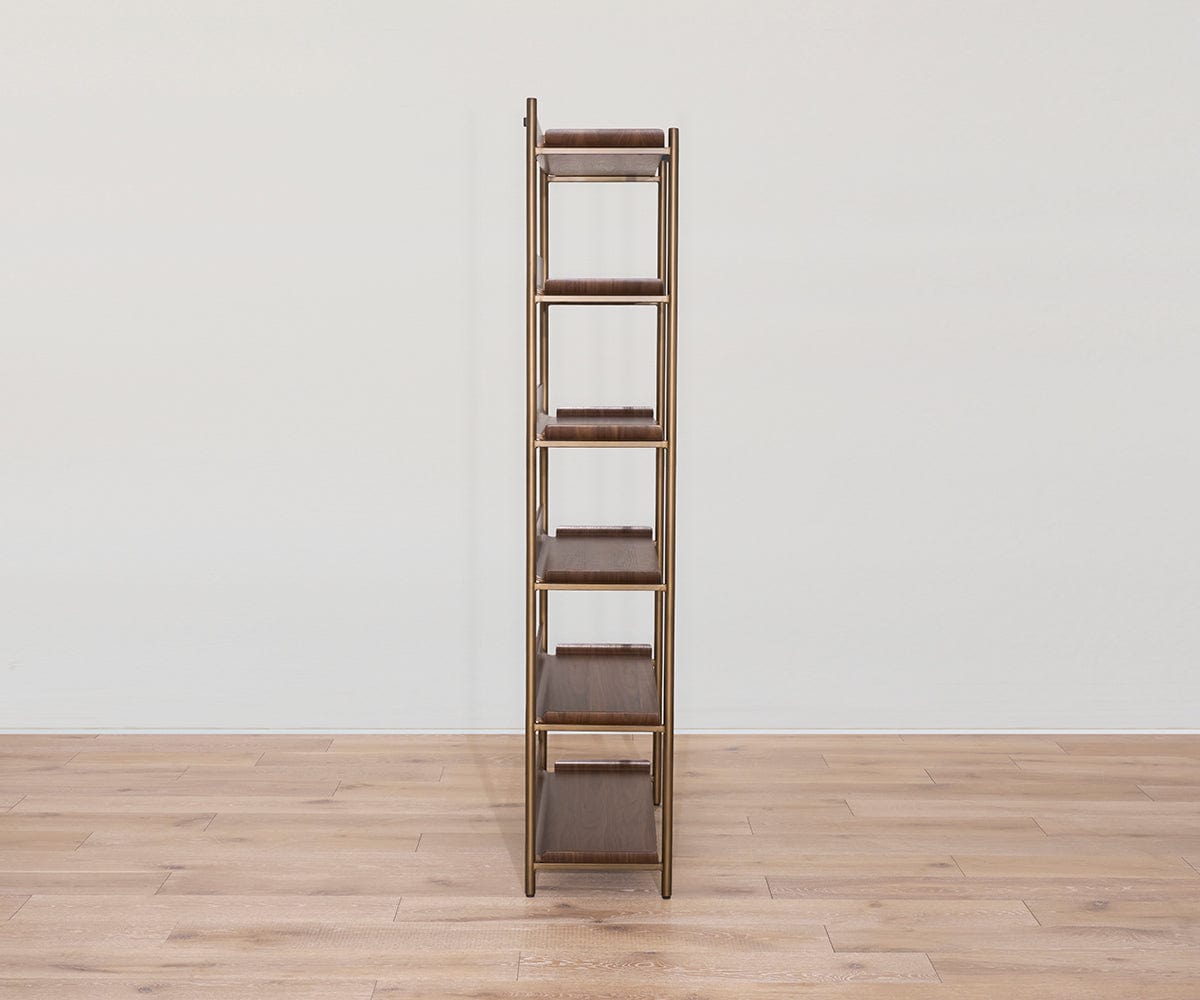 Freya 6 Shelves - Walnut