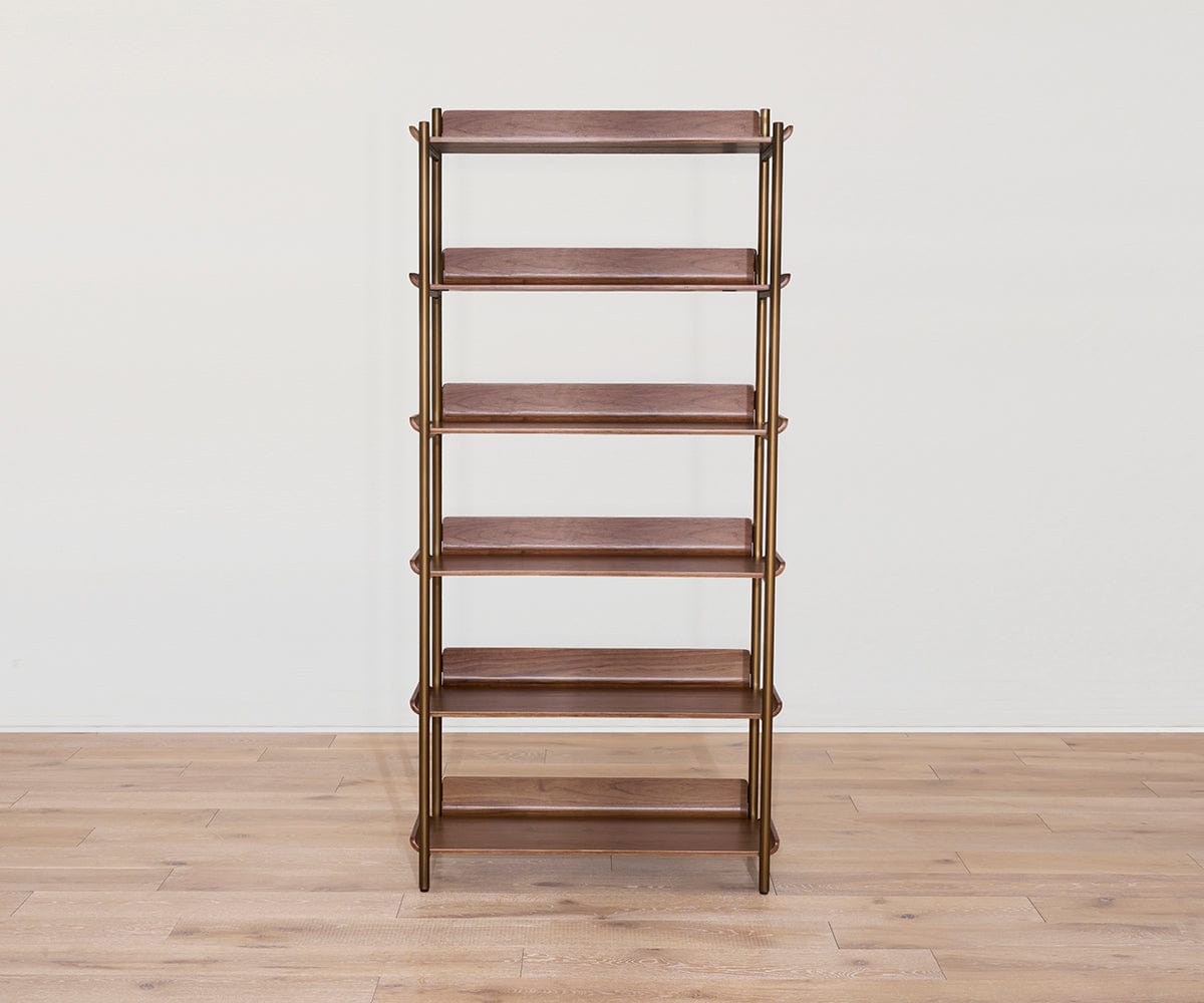 Freya 6 Shelves - Walnut