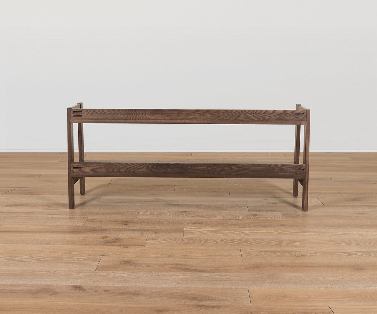 Wood Castle Myles Media Stand