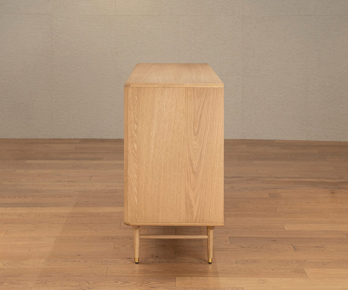 Hendrick Double Dresser II - White Oak