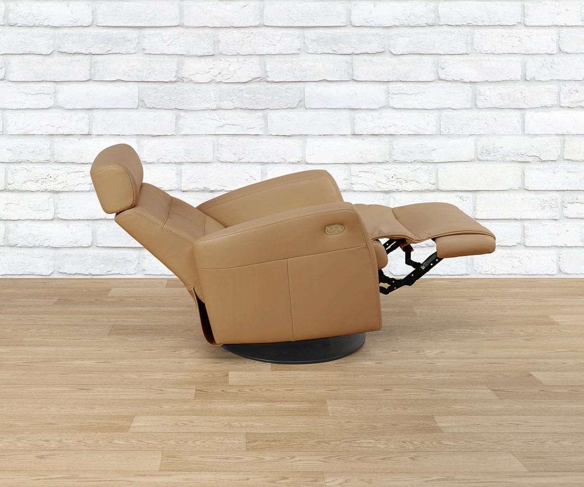 Norrell Power Leather Recliner