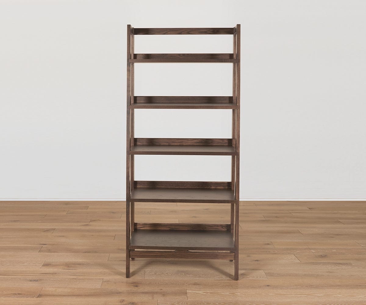 Wood Castle Myles Wide Bookcase