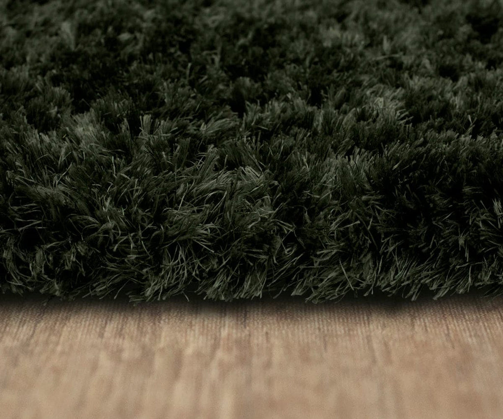 Karastan Billow Shag Rug - Olive