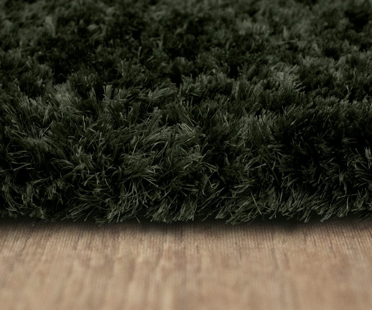 Karastan Billow Shag Rug - Olive