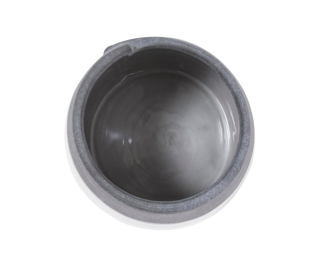 Rolled Two Tone Vase