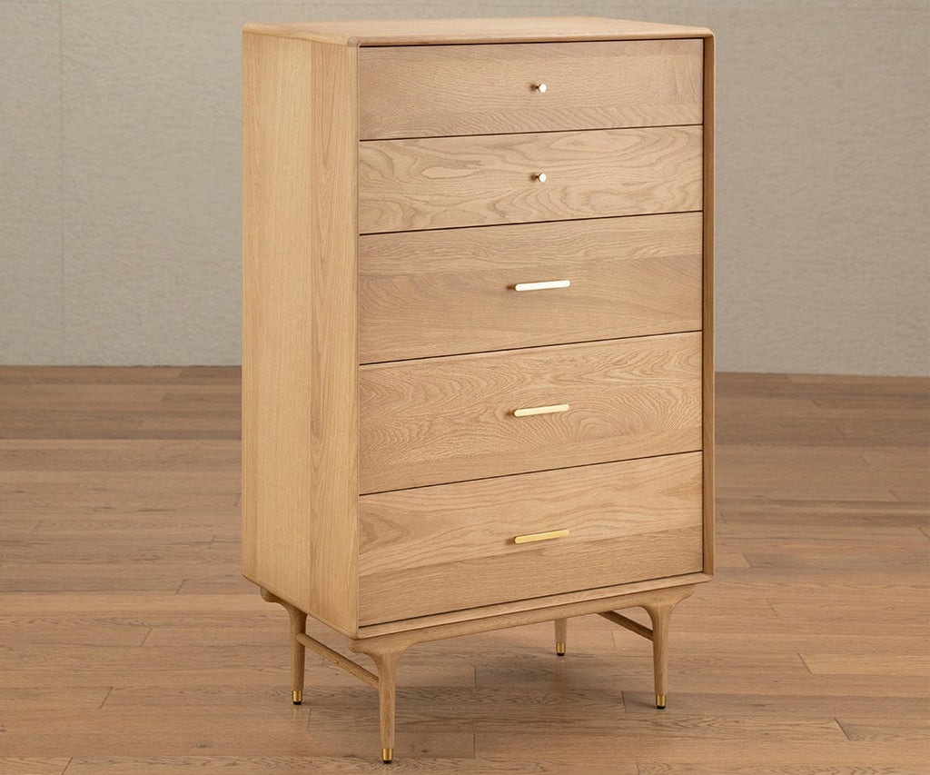 Hendrick High Chest II - White Oak