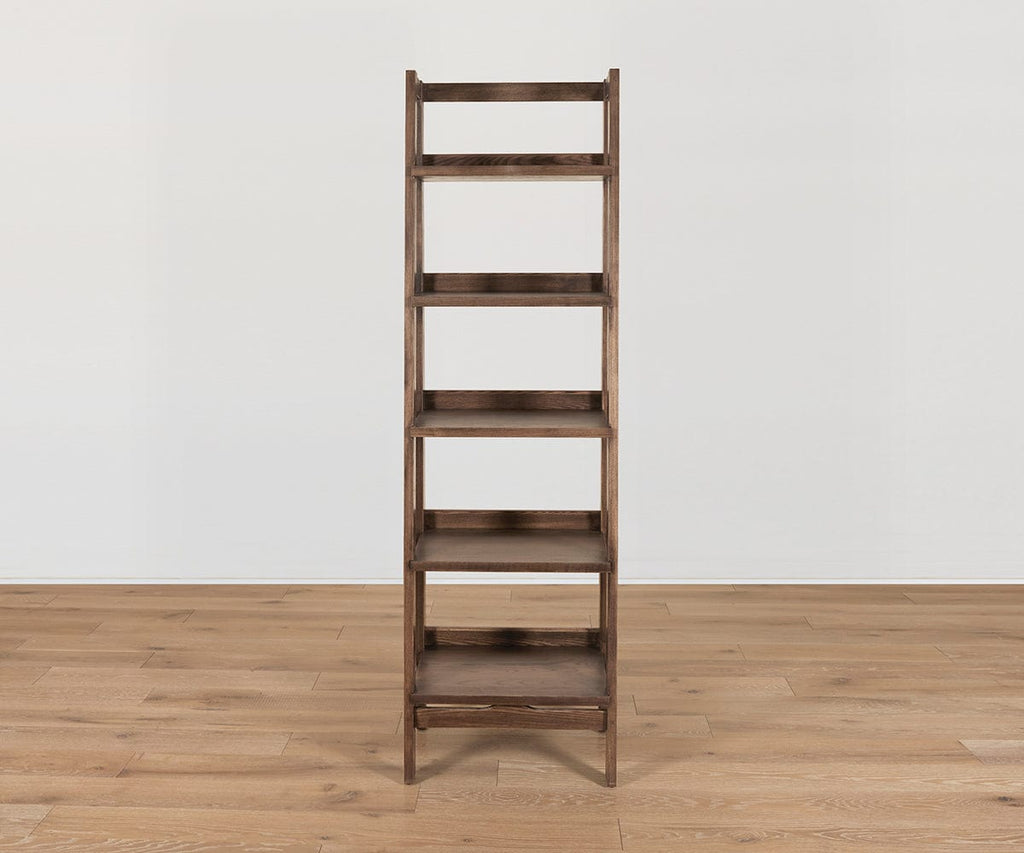 Wood Castle Myles Slim Bookcase