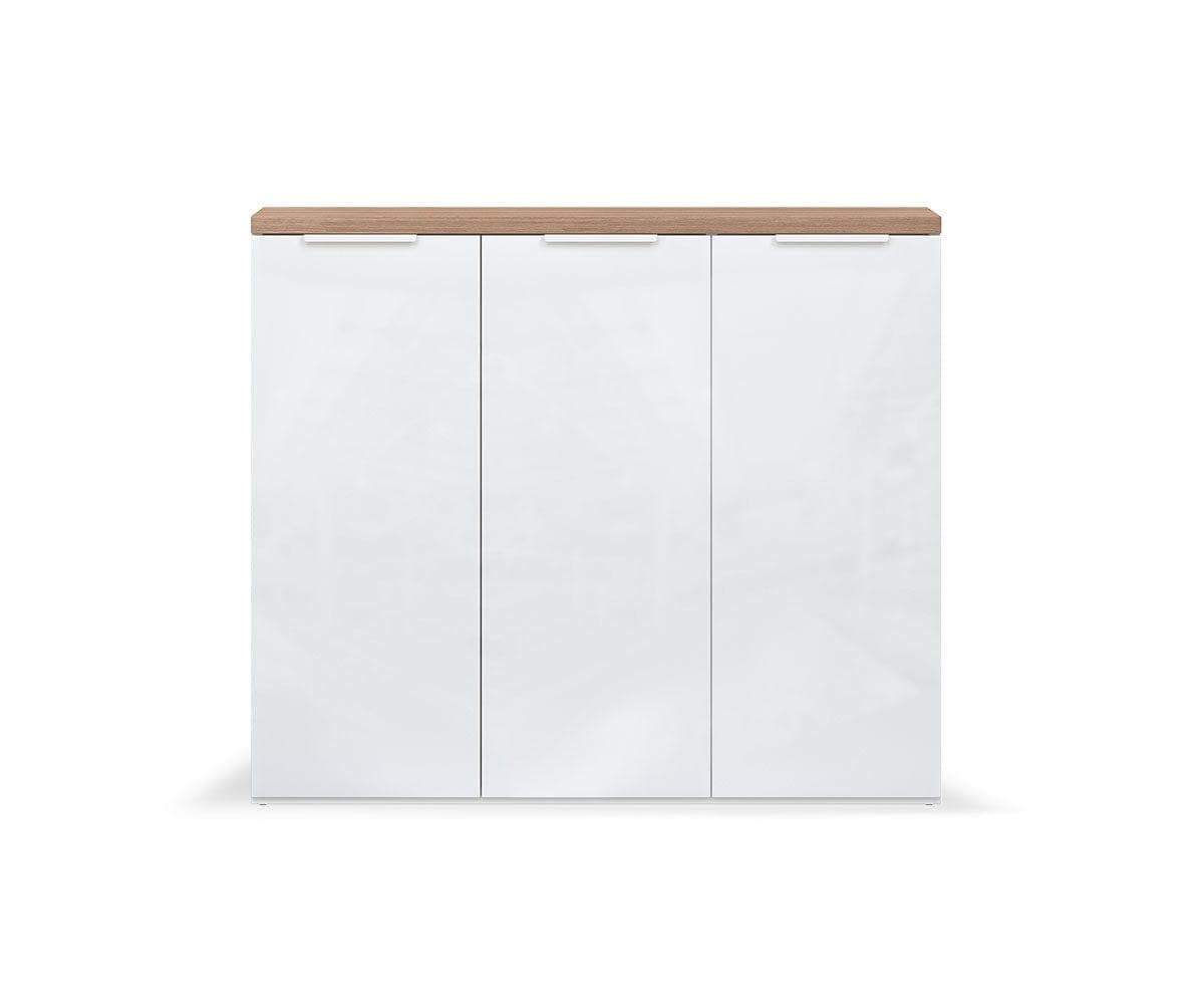 Oakley 3-Door Shoe Cabinet