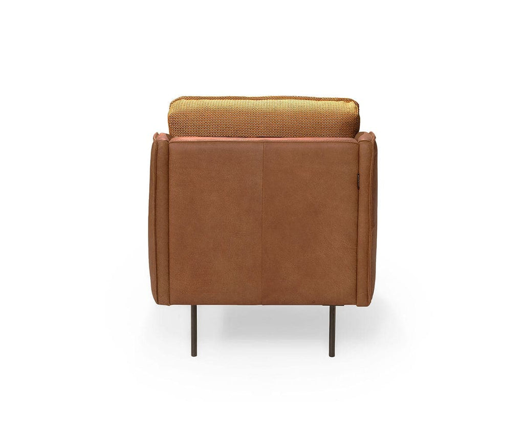 Gino Leather Chair - Cognac