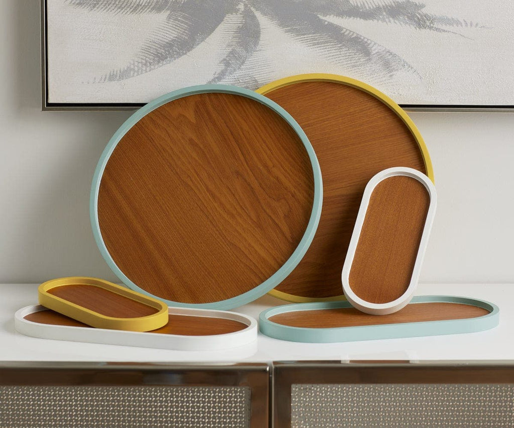 Oval Lacquer Trim Tray