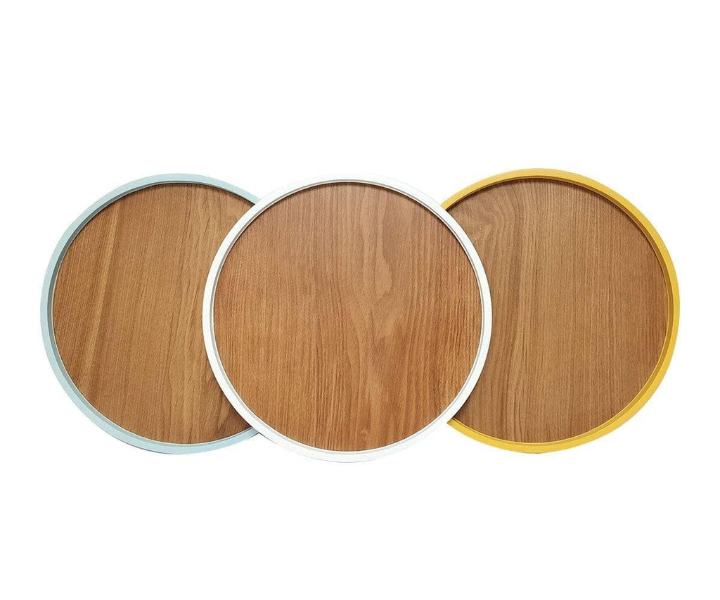 Round Lacquer Trim Tray