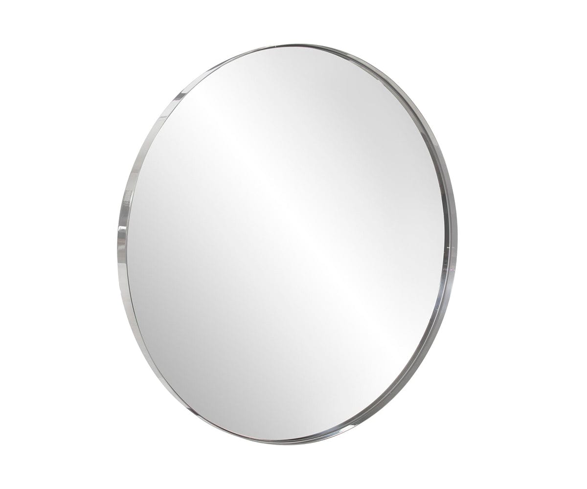 Steel Round Mirror