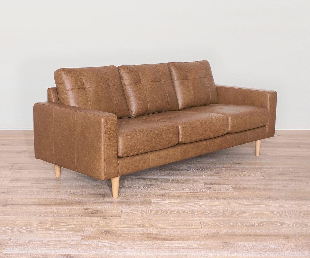 Damian Leather Sofa