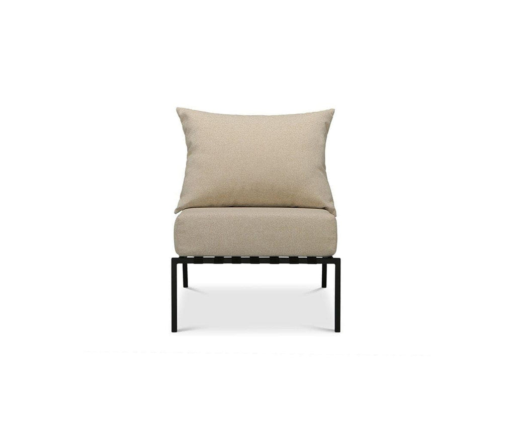 Da Costa Outdoor Armless Chair - Beige