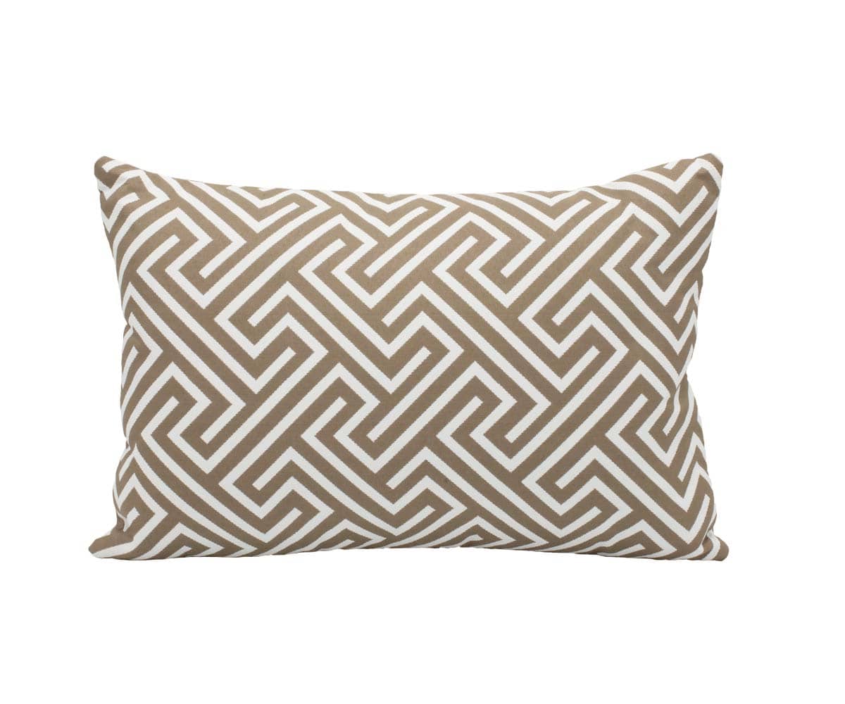 Palma Outdoor 12 Lumbar Toss Pillow - Taupe