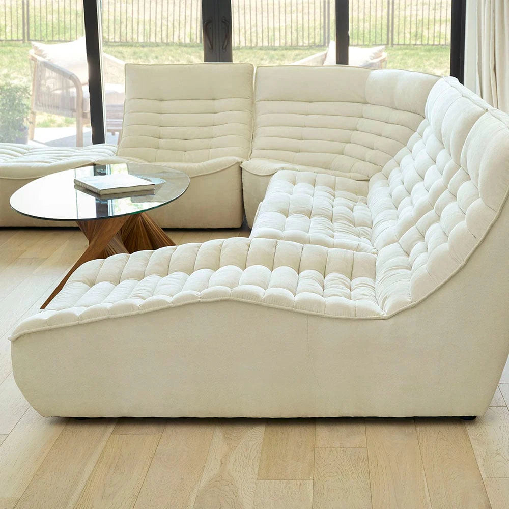 Laura Leather Loveseat