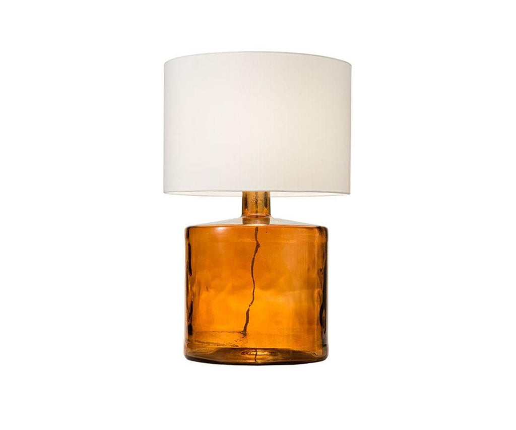 Translucent Glass Lamp - Amber