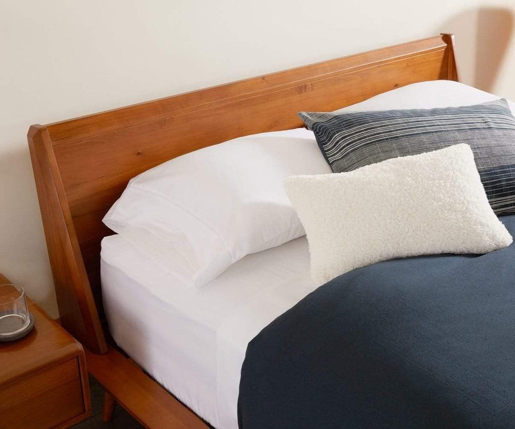 Bolig Bed - Light Walnut Stain