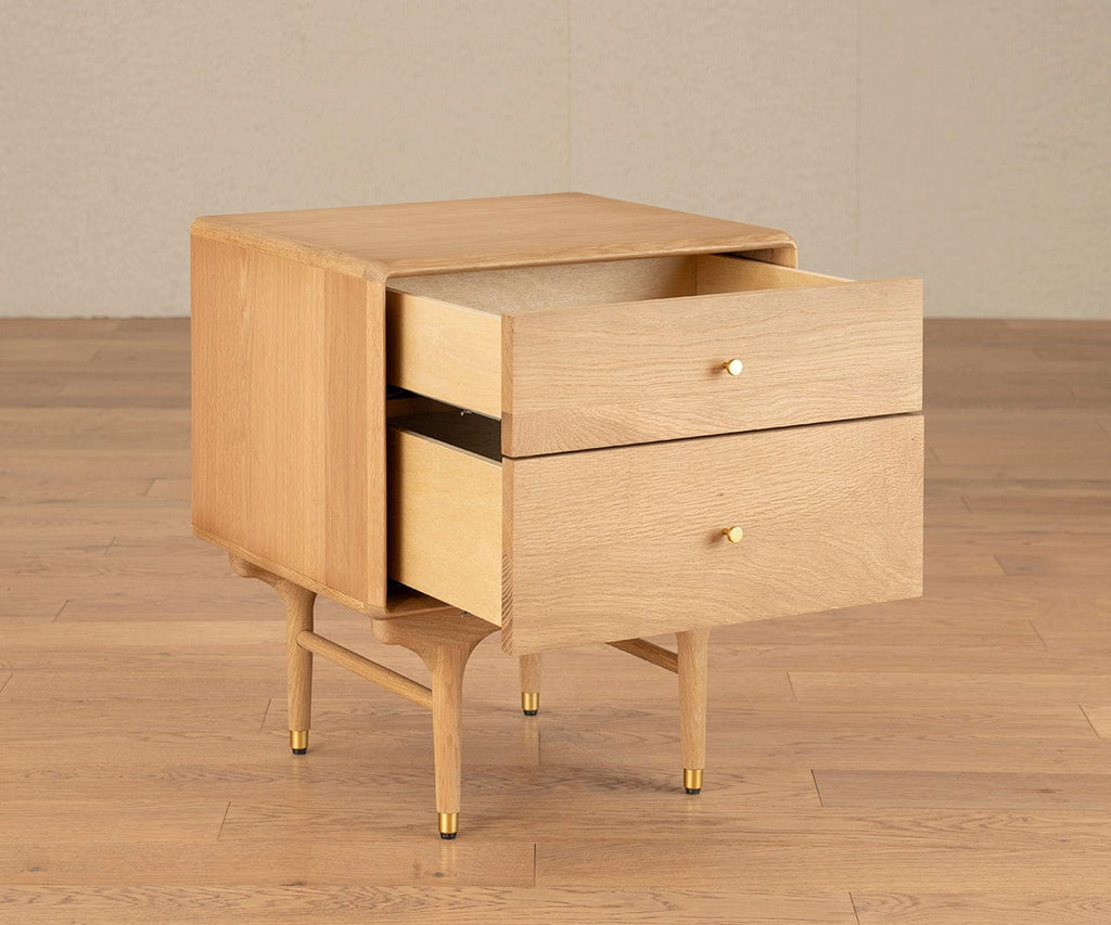 Hendrick Nightstand II - White Oak