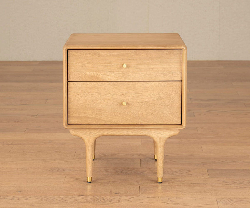 Hendrick Nightstand II - White Oak