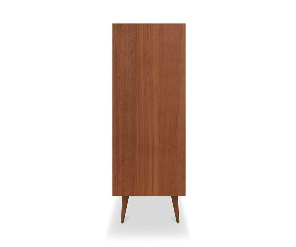 Bolig High Chest - Light Walnut Stain