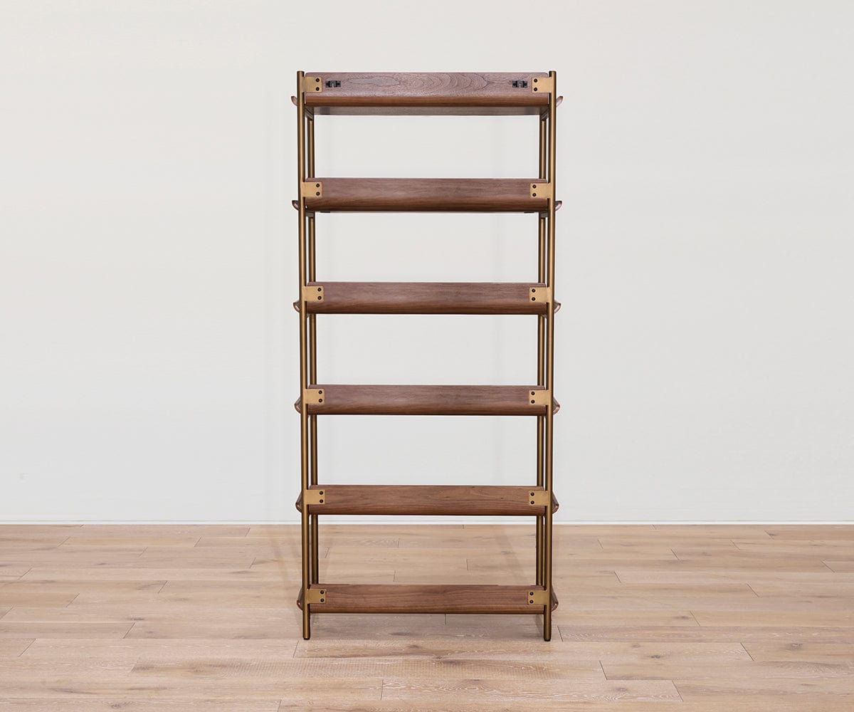 Freya 6 Shelves - Walnut
