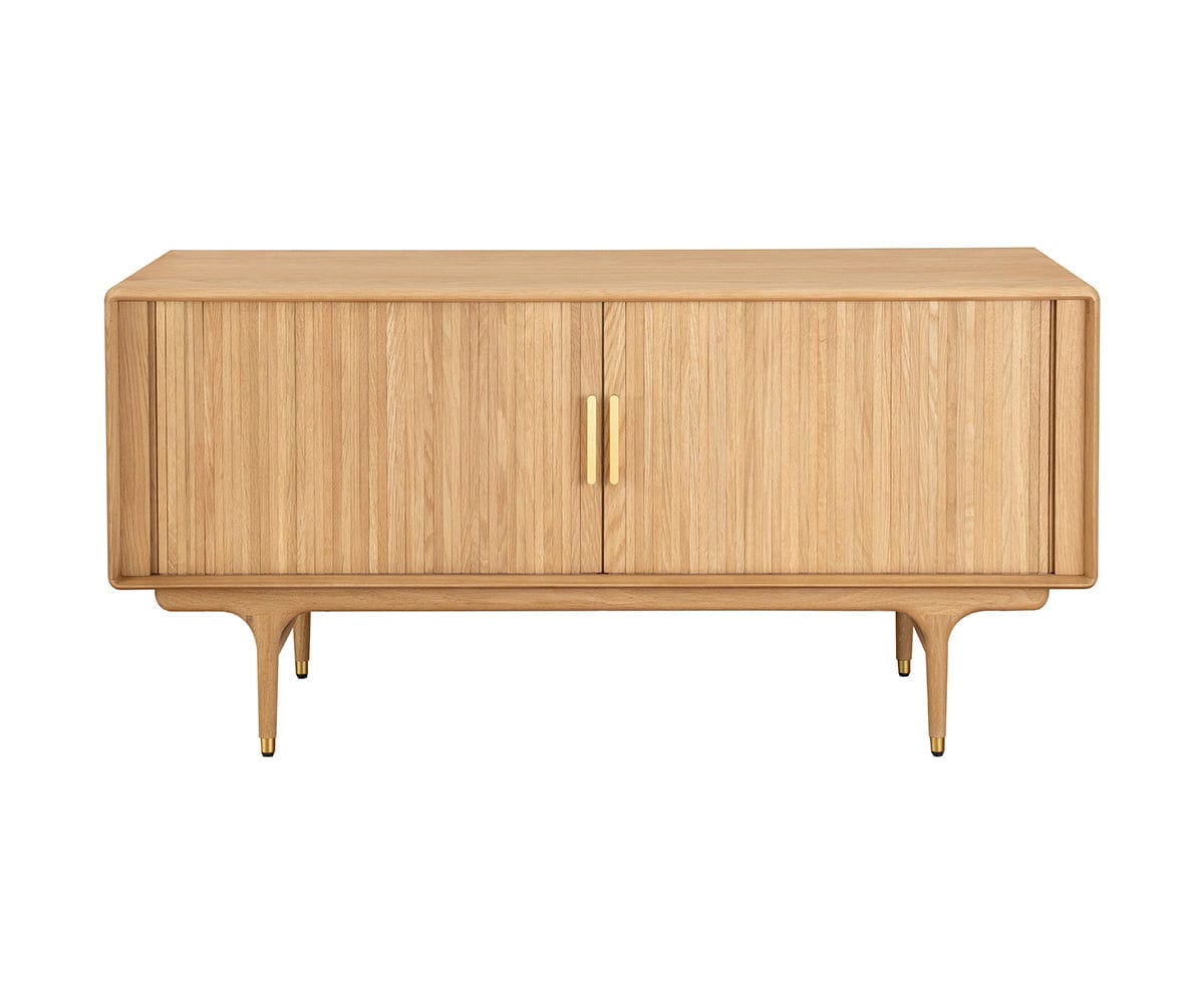 Hendrick 52 Media Stand II - White Oak