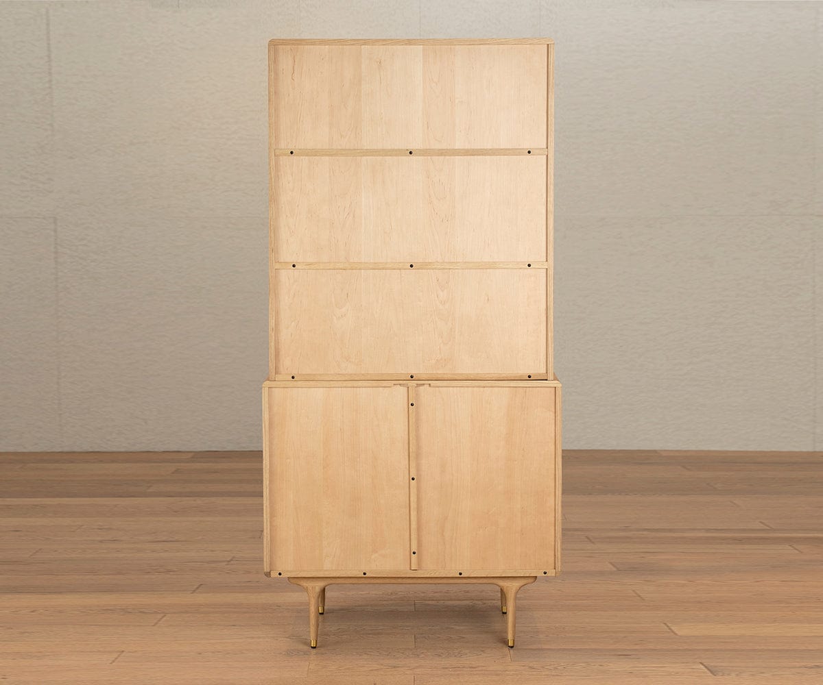 Hendrick High Cabinet II - White Oak