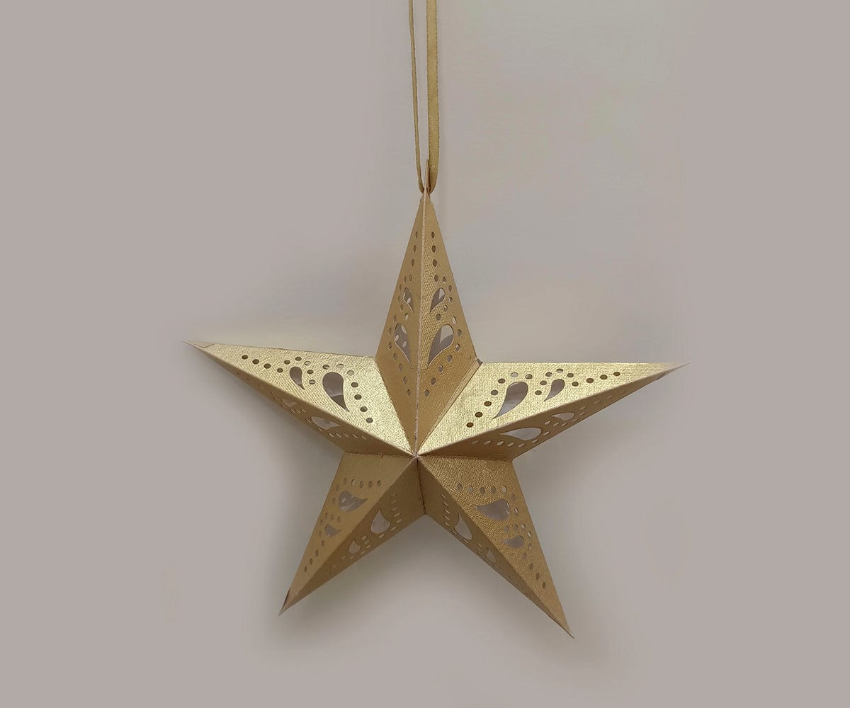 Handmade Gold Star