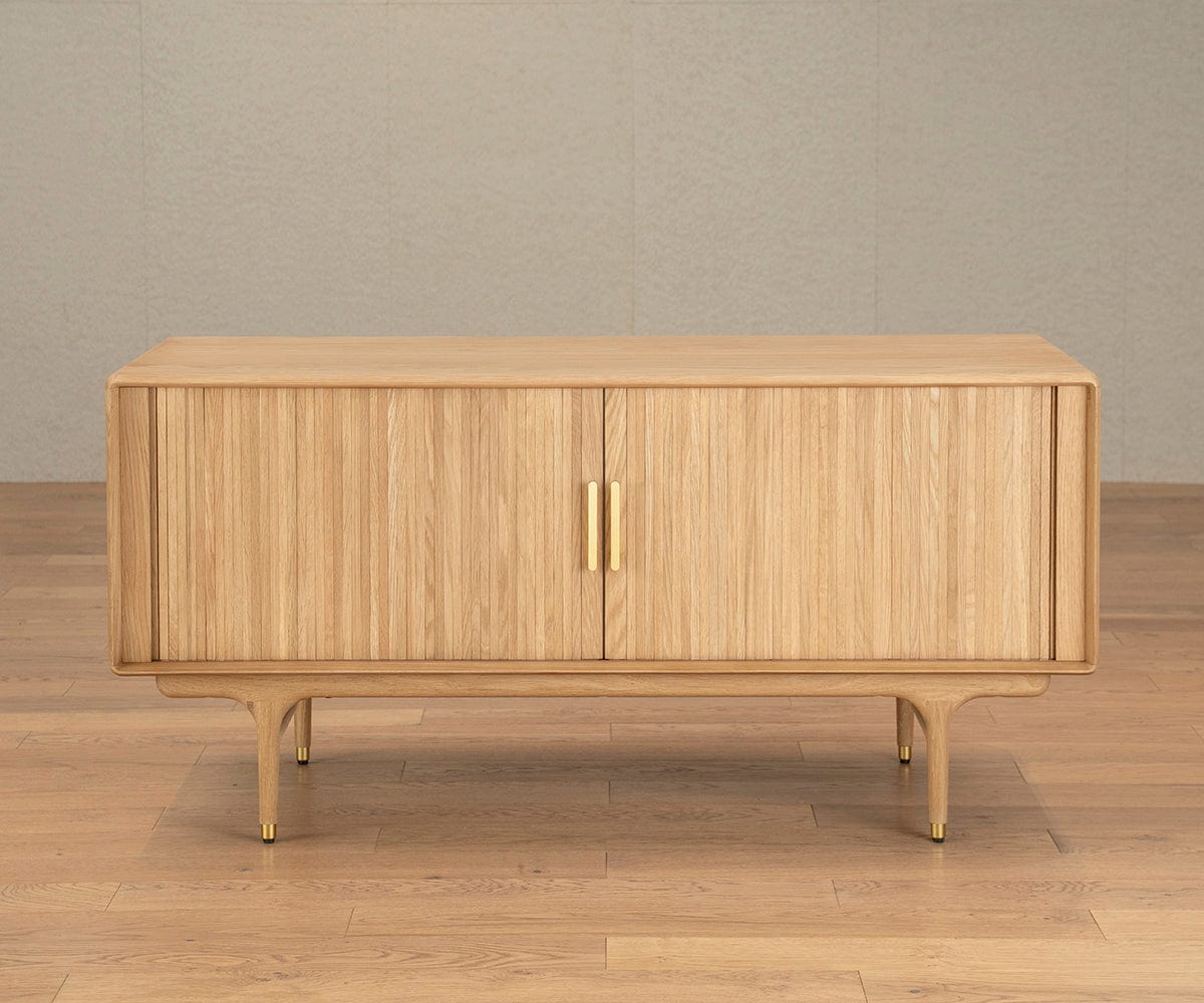 Hendrick 52 Media Stand II - White Oak