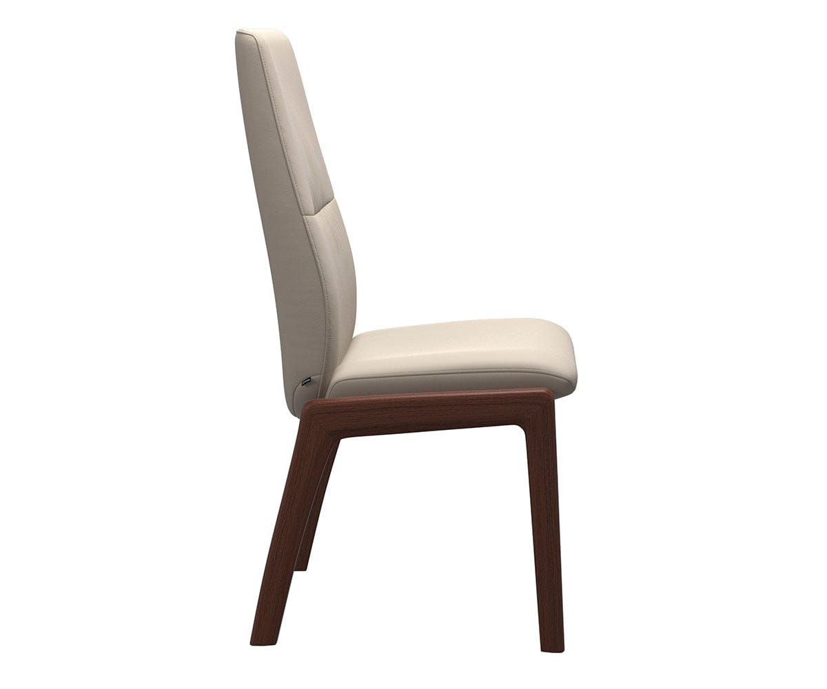 Mint Leather Dining Chair