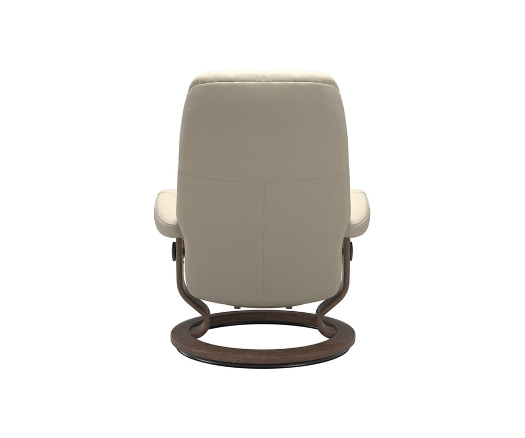 Stressless® Consul Recliner & Ottoman - Cream
