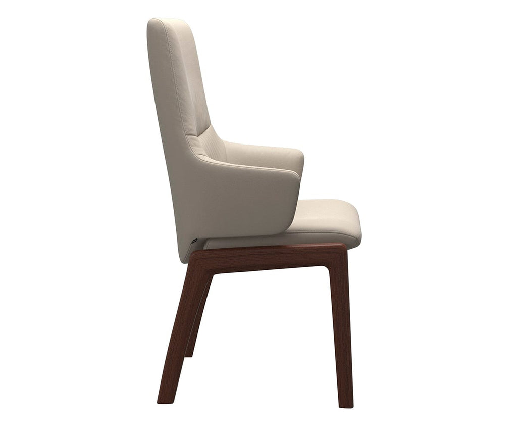 Mint Leather Dining Armchair