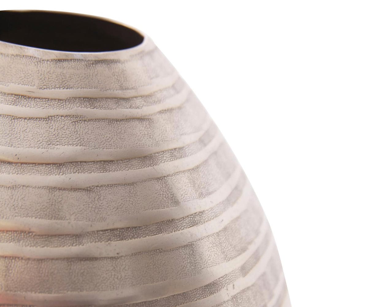 Chisled Champagne Small Vase